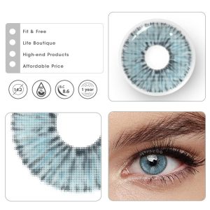 Coloredeye Van Gogh Blue Prescription Colored Contact Lenses