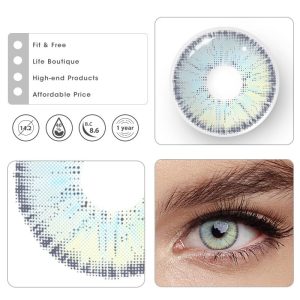 Coloredeye Urban Blue Prescription Colored Contact Lenses