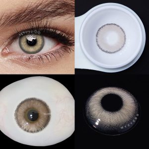 Coloredeye Fox's Eye Brown Prescription Colored Contact Lenses