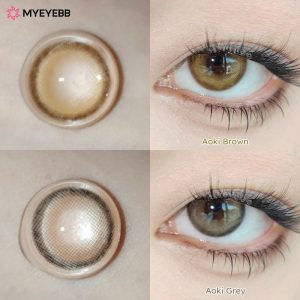 Coloredeye Aoki Grey Colored Contact Lenses