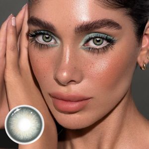 Coloredeye Barbie Taylor Green Prescription Colored Contact Lenses