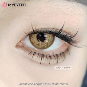Coloredeye Crush Brown Colored Contact Lenses