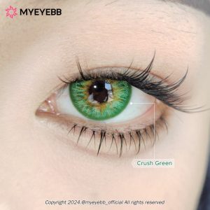 Coloredeye Crush Green Prescription Colored Contact Lenses