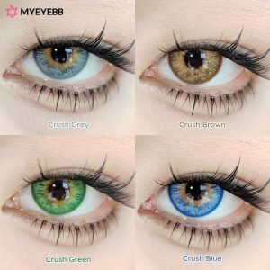 Coloredeye Crush Grey Prescription Colored Contact Lenses