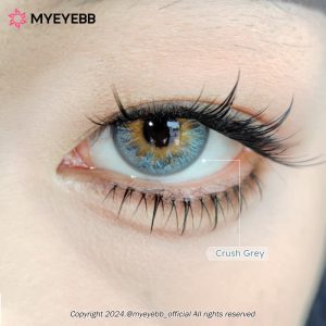 Coloredeye Crush Grey Prescription Colored Contact Lenses