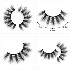 Coloredeye Fluffy Cat Eye 3D Mink Handmade Eyelashes