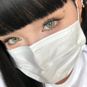 Coloredeye Tyrande Green Prescription Colored Contact Lenses