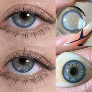 Coloredeye Tyrande Blue Prescription Colored Contact Lenses