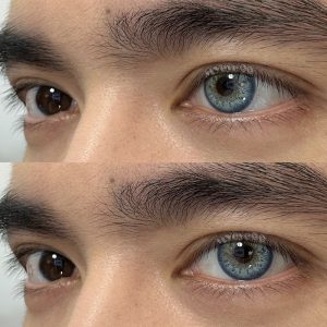 Coloredeye Tyrande Blue Prescription Colored Contact Lenses