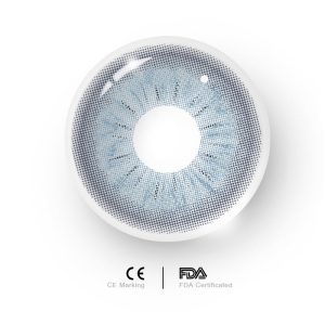 Coloredeye Neo Sunflower Blue Prescription Colored Contact Lenses