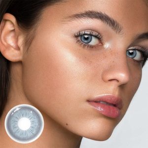 Coloredeye Neo Sunflower Blue Prescription Colored Contact Lenses