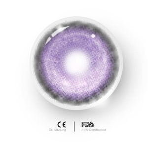 Coloredeye Cyber Violet Prescription Cosplay Colored Contact Lenses