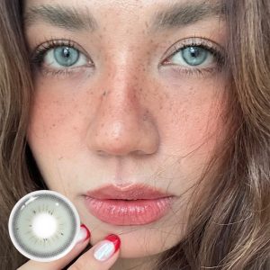 Coloredeye Bubble Blue Prescription Colored Contact Lenses