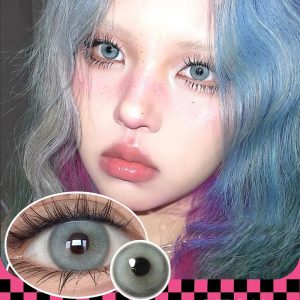 Coloredeye Bubble Blue Prescription Colored Contact Lenses