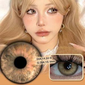 Coloredeye Wild DNA Brown Colored Contact Lenses