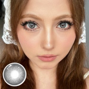Coloredeye Barbie Taylor Grey Prescription Colored Contact Lenses