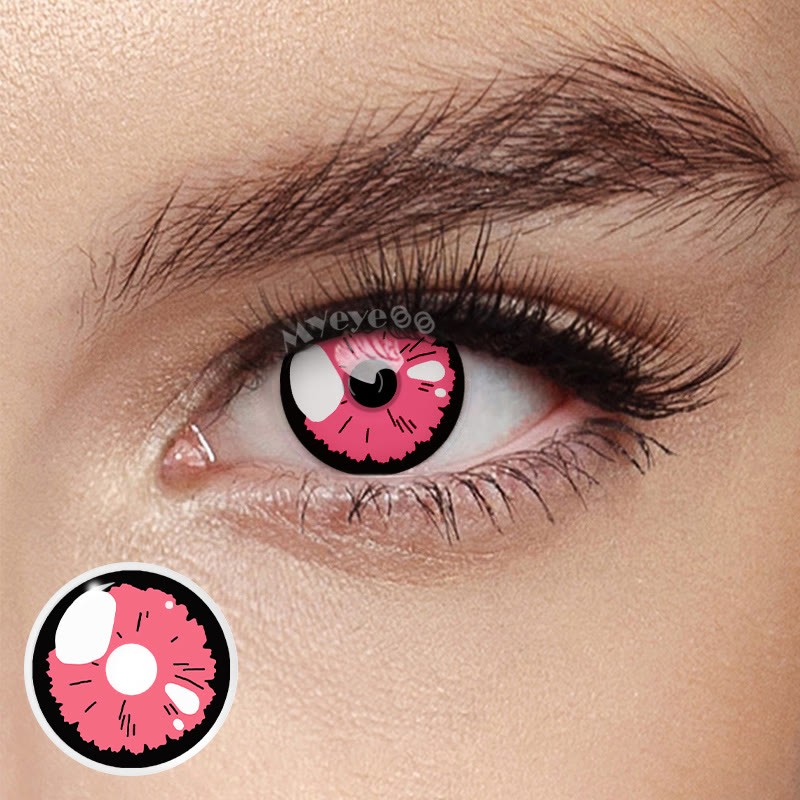 Coloredeye Kitagawa Pink Cosplay Colored Contact Lenses