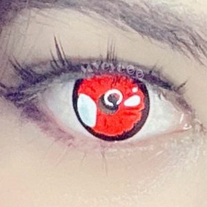 Coloredeye Black Lobelia Red Cosplay Colored Contact Lenses