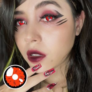 Coloredeye Black Lobelia Red Cosplay Colored Contact Lenses