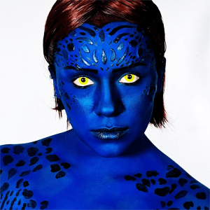 Coloredeye Yellow Block Prescription Cosplay Colored Contact Lenses