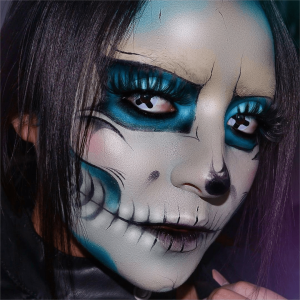 Coloredeye Black Cross Cosplay Colored Contact Lenses