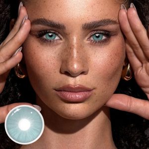 Coloredeye Iceberg Green Prescription Colored Contact Lenses