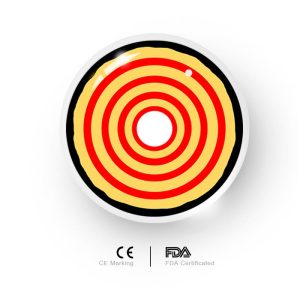 Coloredeye Chainsaw Man Yellow Rings Cosplay Colored Contact Lenses