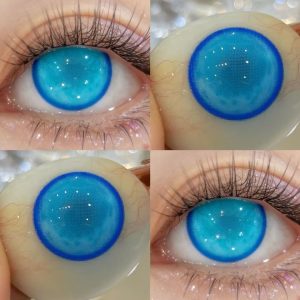 Coloredeye Hatsune Miku Blue Prescription Cosplay Colored Contact Lenses