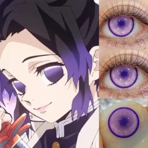 Coloredeye Kochou Shinobu Violet Prescription Cosplay Colored Contact Lenses