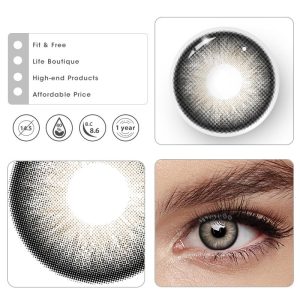 Coloredeye Barbie Taylor Black Prescription Colored Contact Lenses