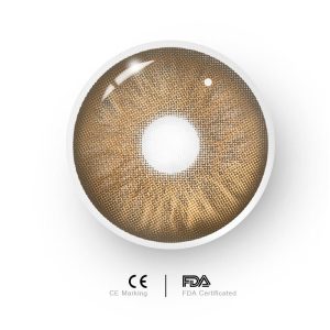 Coloredeye Mint Brown Prescription Colored Contact Lenses