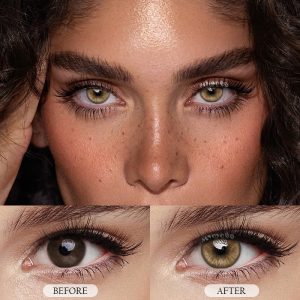 Coloredeye Mint Brown Prescription Colored Contact Lenses