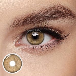 Coloredeye Mint Brown Prescription Colored Contact Lenses