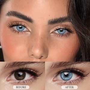 Coloredeye Mint Blue Prescription Colored Contact Lenses