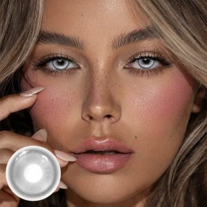 Coloredeye Magic Coral Grey Prescription Colored Contact Lenses