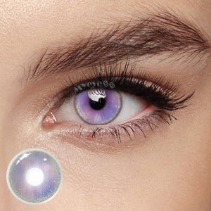Coloredeye Lunar Glitter Violet Prescription Colored Contact Lenses