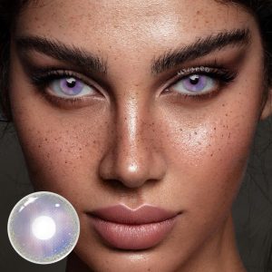 Coloredeye Lunar Glitter Violet Prescription Colored Contact Lenses