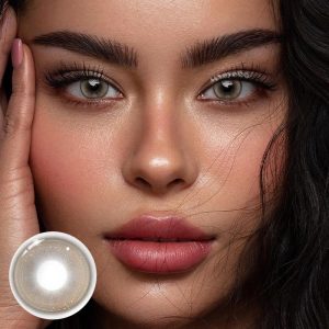 Coloredeye Butterfly Brown Prescription Colored Contact Lenses