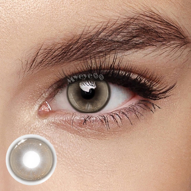 Coloredeye Butterfly Brown Prescription Colored Contact Lenses