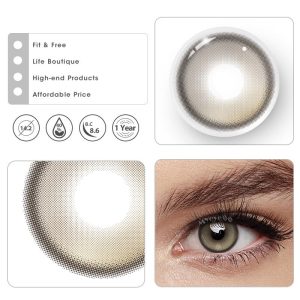 Coloredeye Lemon Brown Prescription Colored Contact Lenses