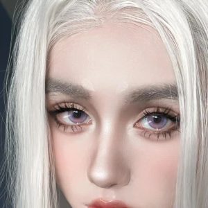 Coloredeye Lunar Glitter Violet Prescription Colored Contact Lenses