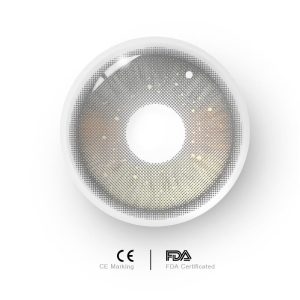 Coloredeye Glint Grey Prescription Colored Contact Lenses