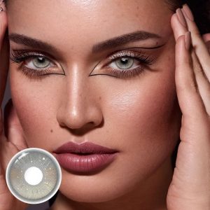 Coloredeye Glint Grey Prescription Colored Contact Lenses