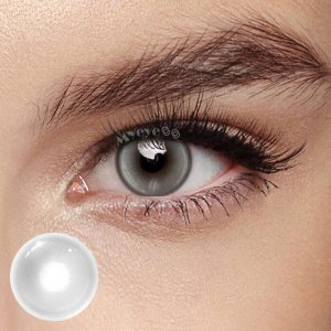 Coloredeye Monaco Grey Prescription Colored Contact Lenses