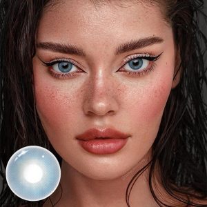 Coloredeye Breeze Blue Prescription Colored Contact Lenses