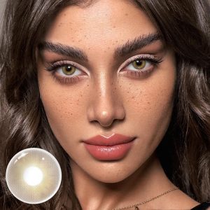 Coloredeye Breeze Brown Prescription Colored Contact Lenses