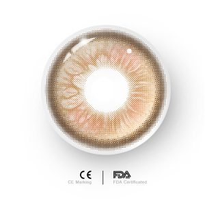 Coloredeye Viva Brown Prescription Colored Contact Lenses