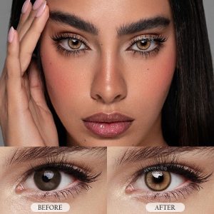 Coloredeye Viva Brown Prescription Colored Contact Lenses