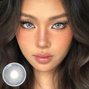 Coloredeye Icy Cosmos Violet Grey Colored Contact Lenses | 1 Month