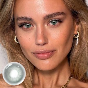 Coloredeye Unspoken Mirage Green Prescription Colored Contact Lenses